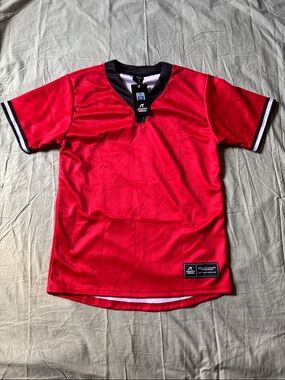 Athletic Red Short Sleeve Men's Tee